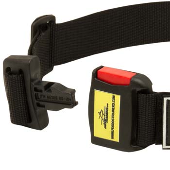 Easy adjustable dog collar made of first-class nylon