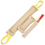 Compact Bite Training Set - 3 Jute Bite Tugs of Different Size for Training Cane Corso