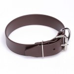 Extra Wide Brown Biothane Cane Corso Collar