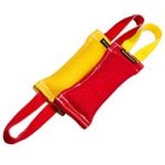 Cane Corso Bite Training Set of Two Linen Tugs - Huge Economy