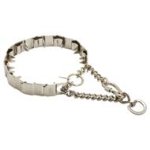HS Stainless Steel Neck Tech Pinch Cane Corso Prong Collar for Obedience Training
