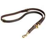 Leather Dog Slip Leash for Different Activities