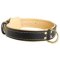 Royal Hand Crafted Leather Dog Collar for Cane Corso with Nappa Padding