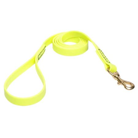 Yellow Waterproof Cane Corso Leash Made of Biothane