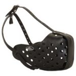 Fine Leather Attack/Agitation Muzzle for Cane Corso