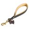 Walking and Training Cane Corso Short Leather Dog Leash