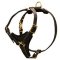 Y-shaped Leather Handicraft Cane Corso Breed Dog Harness