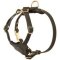 Small Adjustable Leather Dog Harness for Cane Corso Puppies