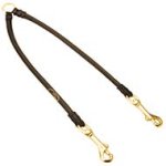 Double Dog Leash Coupler for Walking Two Dogs