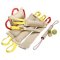 Improved Bite Training Set including 9 Items - Jute Tugs, Pad and Rubber Balls