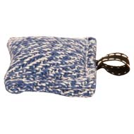 French Linen Pocket-Size Cane Corso Bite Tug with Small Loop