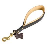 Walking and Training Cane Corso Short Leather Dog Leash Walking and Training Cane Corso Short Leather Dog Leash