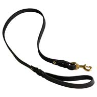 Handcrafted Leather Dog Leash for Walking and Training Handcrafted Leather Dog Leash for Walking and Training