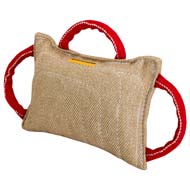 Cane Corso Bite Pad made of Jute with 3 Handles for Training Your Pet