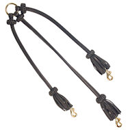 Triple Leather Cane Corso Coupler for Walking 3 Dogs