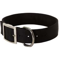 2 Ply Nylon Wide Dog Collar for Cane Corso