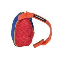 "Perfect Reward" French Linen Bite Tug for Puppies and Small Cane Corso - 6 x 4 inch (15 x 10 cm)