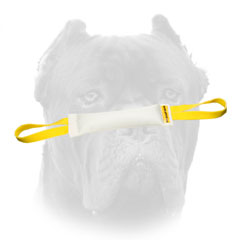 Quality Cane Corso tug made of real fire hose     with two handles