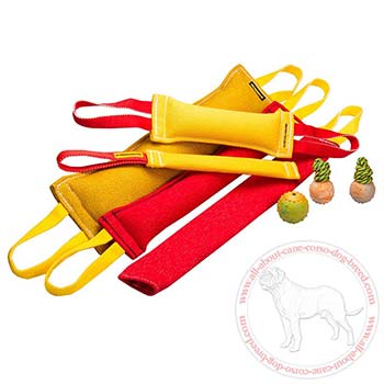 Get this  French Linen Set of Tugs and Receive 3 Toy Balls for Free