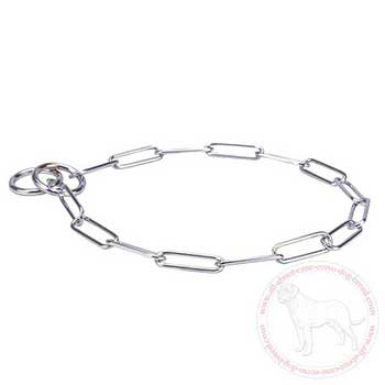 Fur saving Cane Corso choke collar