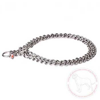 Stainless steel Cane Corso collar