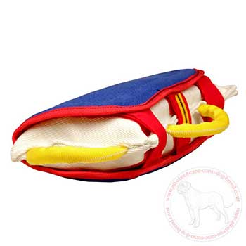 Cane Corso bite pad for developing strong grip