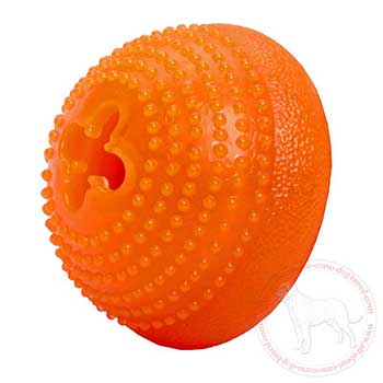 Orange-like Cane Corso chew toy