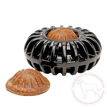 Dog chew toy for Cane Corso with tasty treats