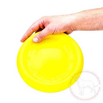 Soft foam dog flying disk for Cane Corso