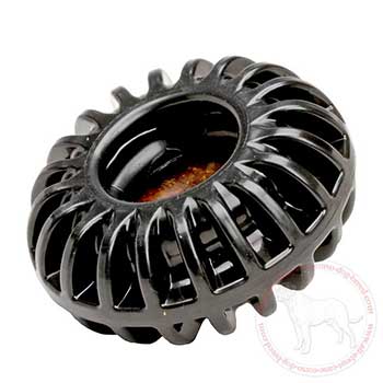 Chewing dog treat holder for Cane Corso
