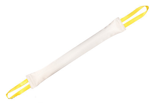 Fire hose Cane Corso bite tug with 2 handles