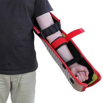 Jute bite sleeve for dog bite work offers good mobility because of the handles