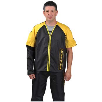 Jacket and scratch pants for protection