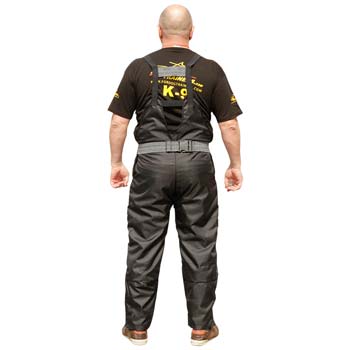 Nylon scratch pants with back better adjustment belt
