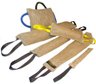 Dog Training supplies jute bite tugs set