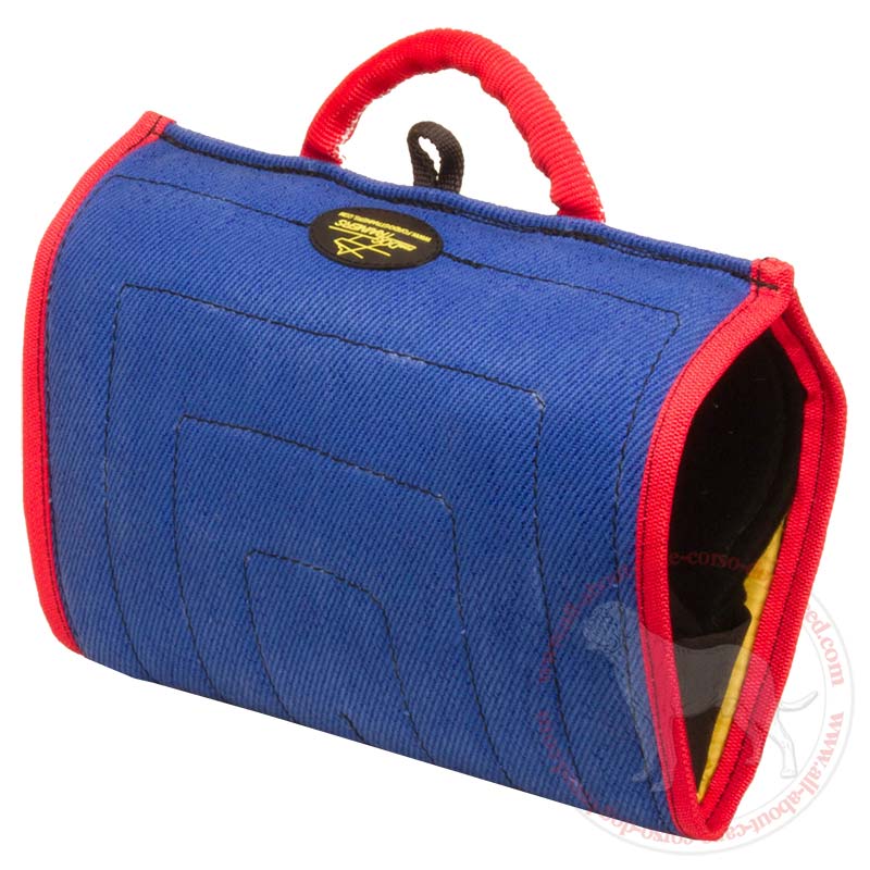 Professional French Linen Cane Corso Bite Builder for Puppy and Young Dog - Click Image to Close