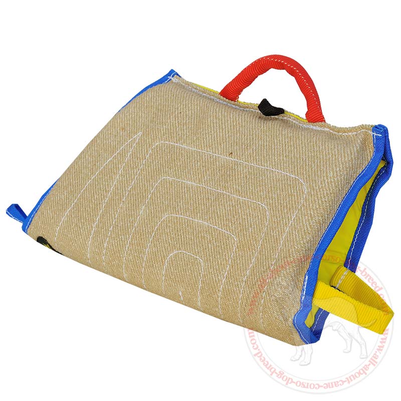 Cane Corso Puppy Bite Sleeve Made of Jute