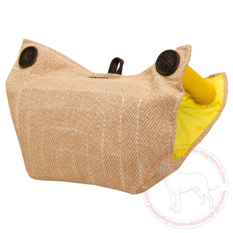 Primary Puppy Bite Builder for Safe and Effective Training (made of Jute)