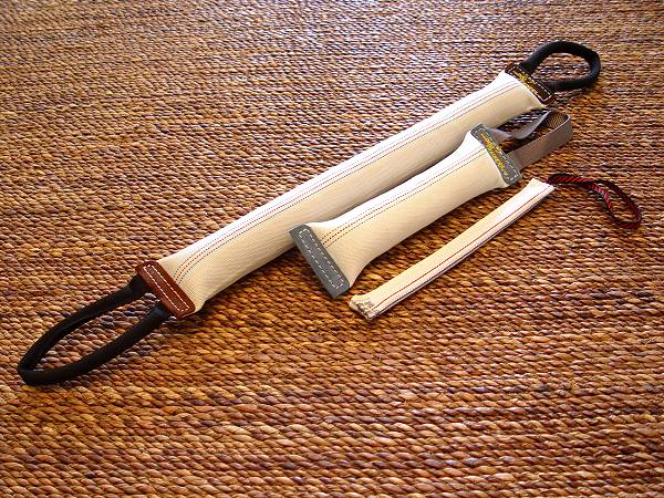 Large Dog Training Set of Fire Hose Bite Tugs