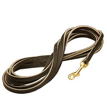 Canine Leash for Tracking and Training in Black Color