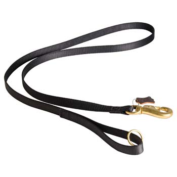 Cane Corso Nylon Leash Stitched