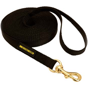 Nylon leash any-weather for Cane Corso