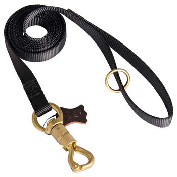 Nylon Leash for Cane Corso Patrolling