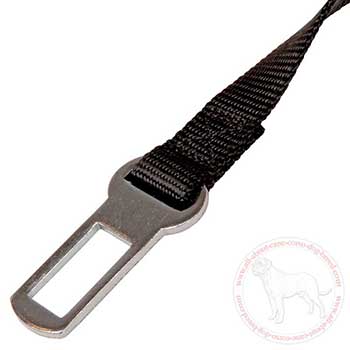 Nickel plated clasp of nylon seat belt