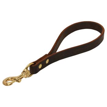 Walking and Training Cane Corso Short Leather Dog Leash Short Leather ...