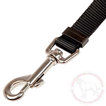 Snap hook of dog seat belt