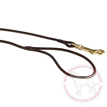 Dog Leash Made of Genuine Leather