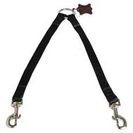 Nylon 2-Way Coupler Dog Leash for Walking TWO Canines
