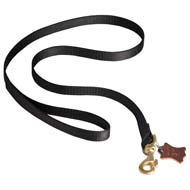 6FT Deluxe Nylon Lead with Swivel Snap and Double Security Lock